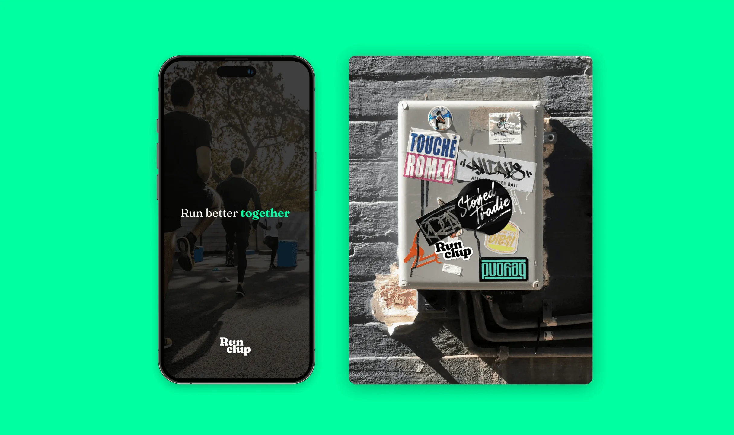 Runclup – screen 1